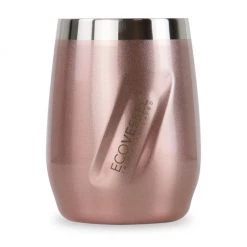 EcoVessel Port Insulated Stainless Steel Wine Tumbler W/Lid