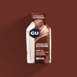 GU Energy Labs Camp & Trail Food/Energy Products Energy Gel - Chocolate Outrage