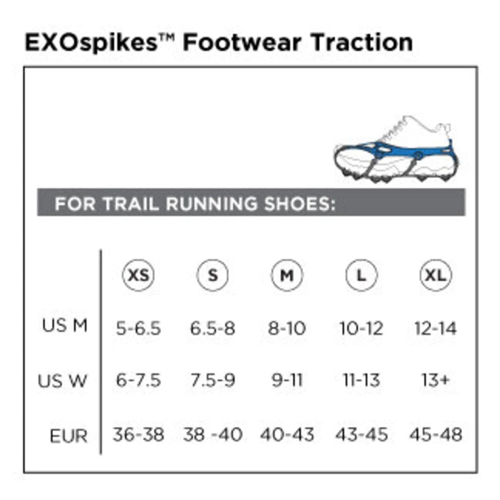 Kahtoola Traction Devices & Gaiters EXOspikes Footwear Traction 9 Kahtoola Traction Devices & Gaiters EXOspikes Footwear Traction