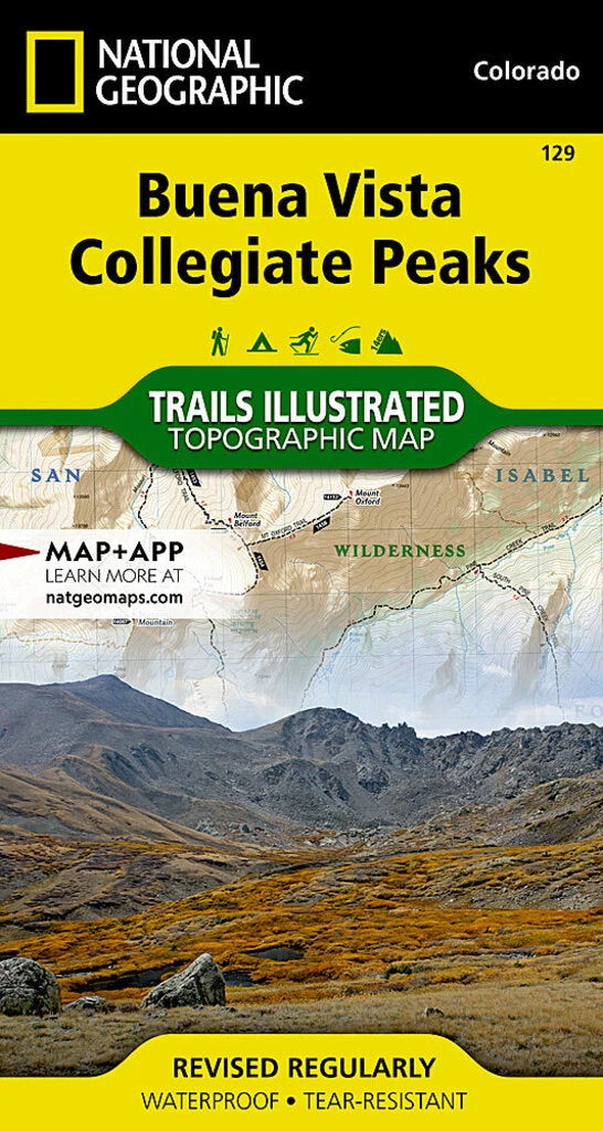 National Geographic Maps Buena Vista Collegiate Peaks 3 National Geographic Maps Buena Vista Collegiate Peaks