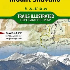 National Geographic Salida, St. Elmo, Mount Shavano Maps