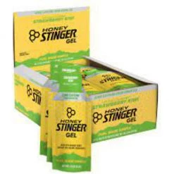Honey Stinger Organic Energy Gel - Strawberry Kiwi Caffeinated Camp & Trail Food/Energy Products