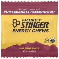 Honey Stinger Organic Chews - Pomegranate Passion Fruit