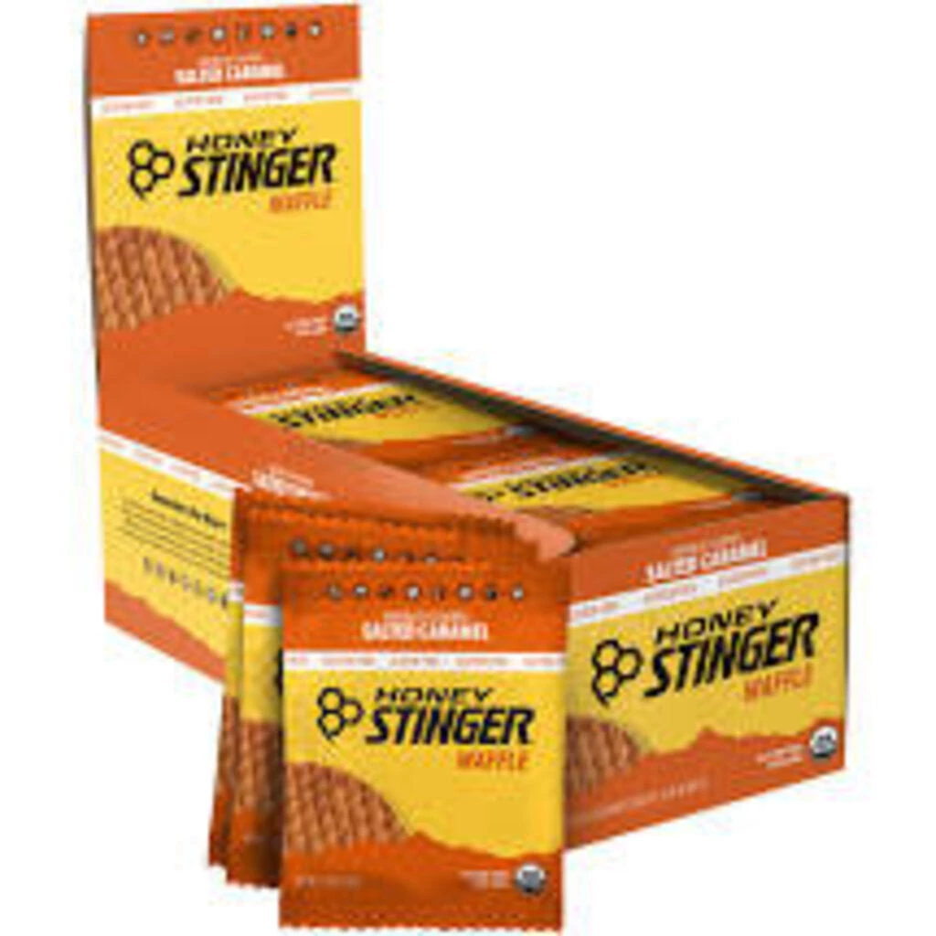 Honey Stinger Camp & Trail Food/Energy Products GF Organic Waffle - Salted Caramel 3 Honey Stinger Camp & Trail Food/Energy Products GF Organic Waffle - Salted Caramel