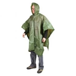 Peregrine Camp/Hike/Fish Lightweight Poncho - Evergreen