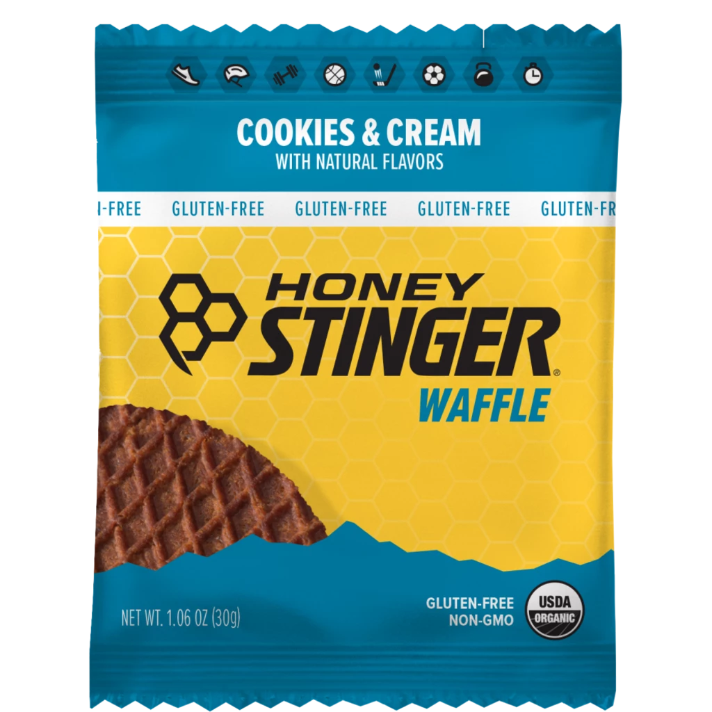 Honey Stinger GF Cookies & Cream Waffle 3 Honey Stinger GF Cookies & Cream Waffle