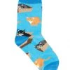 SockSmith Kids' "CAT IN A BOX" SOCKS