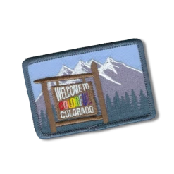 Outpatch Stick-On Patch: Purple Mountain Majesty