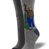 SockSmith OUTLANDS USA RECYCLED COTTON - "Hello Smokey Bear" Socks
