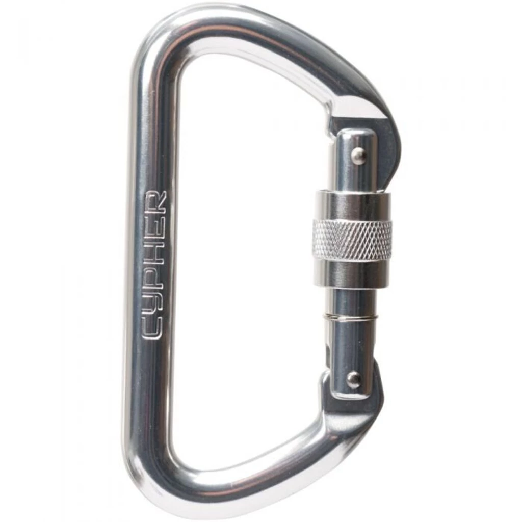 Cypher Climb D SCREW GATE POLISHED - COSMETIC SECOND 3 Cypher Climb D SCREW GATE POLISHED - COSMETIC SECOND