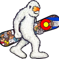 BlueDog Vision Colorado Yeti Sticker Stickers/Patches