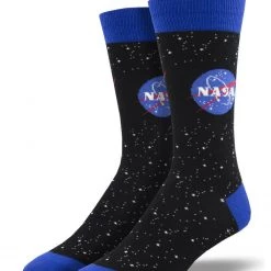 SockSmith MEN'S NASA LOGO SOCKS