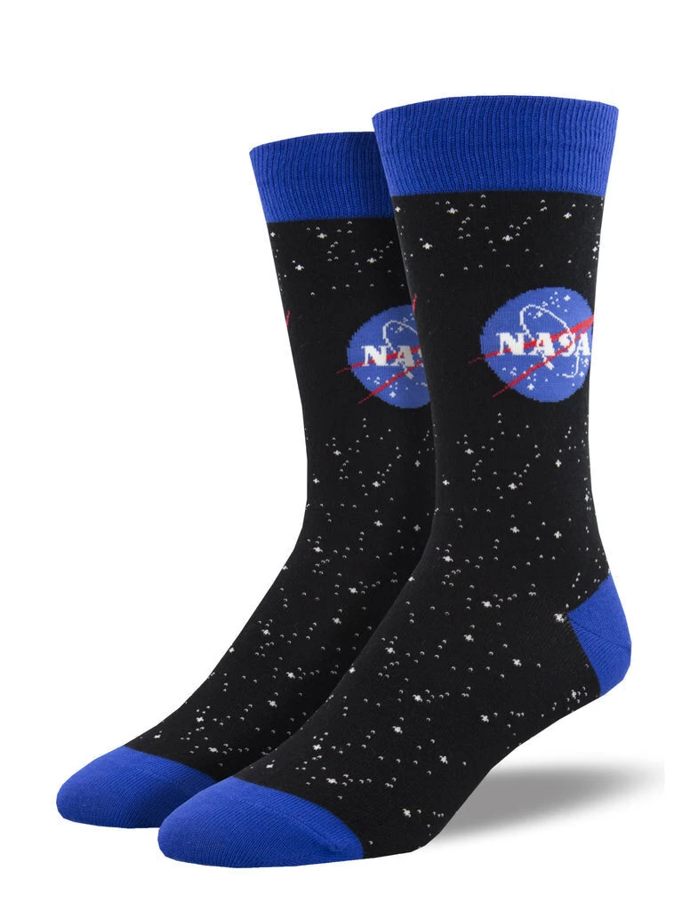 SockSmith MEN'S NASA LOGO SOCKS 3 SockSmith MEN'S NASA LOGO SOCKS