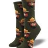SockSmith WOMEN'S "SMOKEY FACE" SOCKS