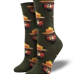 SockSmith WOMEN'S "SMOKEY FACE" SOCKS
