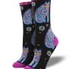 SockSmith WOMEN'S LAUREL BURCH "THANKS CAT" SOCKS