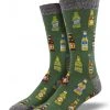 SockSmith MEN'S BAMBOO "99 BOTTLES" SOCKS