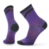Smartwool Run Zero Cushion Mid Crew Pattern Socks