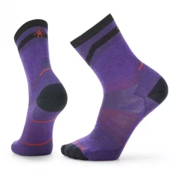 Smartwool Run Zero Cushion Mid Crew Pattern Socks