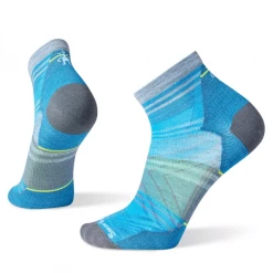 Smartwool Run Zero Cushion Ankle Pattern Socks