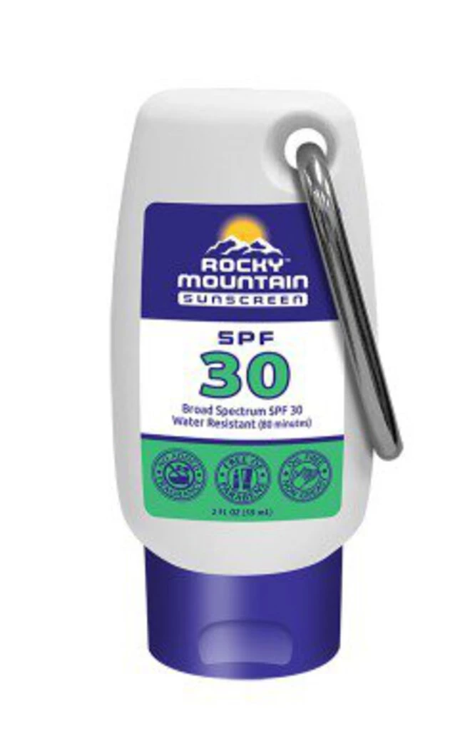 Rocky Mountain Sunscreen Health & Safety SPF 30 Sunscreen 2.0 Oz W/Caribiner 3 Rocky Mountain Sunscreen Health & Safety SPF 30 Sunscreen 2.0 Oz W/Caribiner