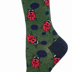 SockSmith WOMEN'S "Ladybugs" Socks