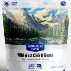 Backpacker's Pantry WILD WEST CHILI & BEANS Camp & Trail Food/Energy Products