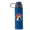 EcoVessel Accessories THE BOULDER - Insulated Water Bottle W/ Strainer - 20 Oz