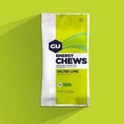 GU Energy Labs Energy Chews - Salted Lime Camp & Trail Food/Energy Products