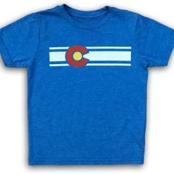 Colorado Limited Kids COLORADO Blue Short Sleeve Shirt