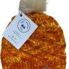 Rocky Mountain Purl Handknit Wool Pom Beanie - Whirl Stream