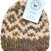 Rocky Mountain Purl Handknit Wool Beanie - Diamond Peak
