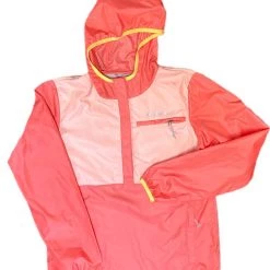 Columbia Lightweight 1/2 Windbreaker Pullover W/Hood Women