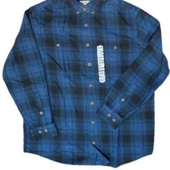 Duluth Trading Company Long Sleeve Cotton Button Up Shirt Relaxed Fit (new W/tags)