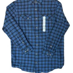 Duluth Trading Company Long Sleeve Cotton Blend Button Up Shirt Standard Fit (new W/tags) Men