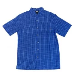 Marmot Short Sleeve Plaid Button Up Shirt Men