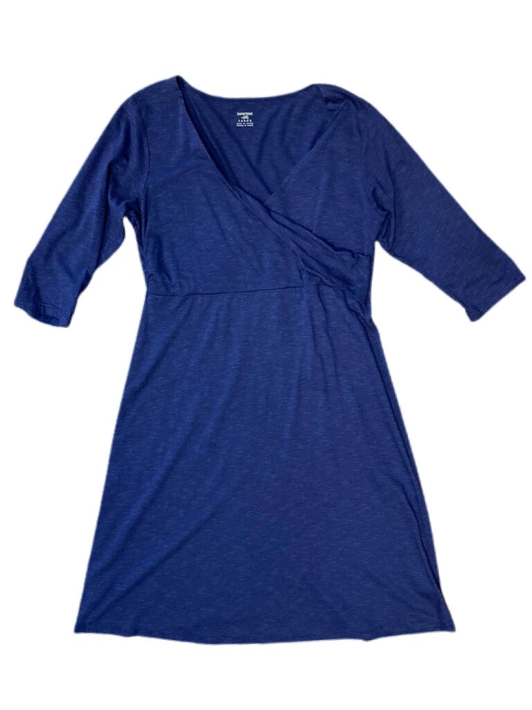 Horny Toad Women Flexcel Faux Wrap 3/4 Sleeve Dress 3 Horny Toad Women Flexcel Faux Wrap 3/4 Sleeve Dress