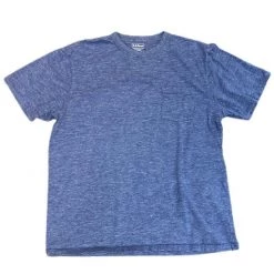 L.L. Bean Men Short Sleeve Traditional Fit Pocket T-Shirt