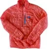 Patagonia Women 1/2 Zip Nano Puff Pullover W/Primaloft Insulation