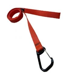 Bison Designs Accessories 6FT Mountain Clip Dog Lead - Orange