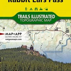 National Geographic Steamboat Springs, Rabbit Ears Pass Maps