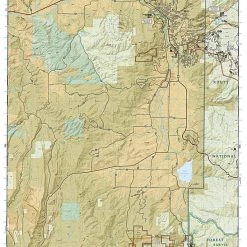 National Geographic Steamboat Springs, Rabbit Ears Pass Maps